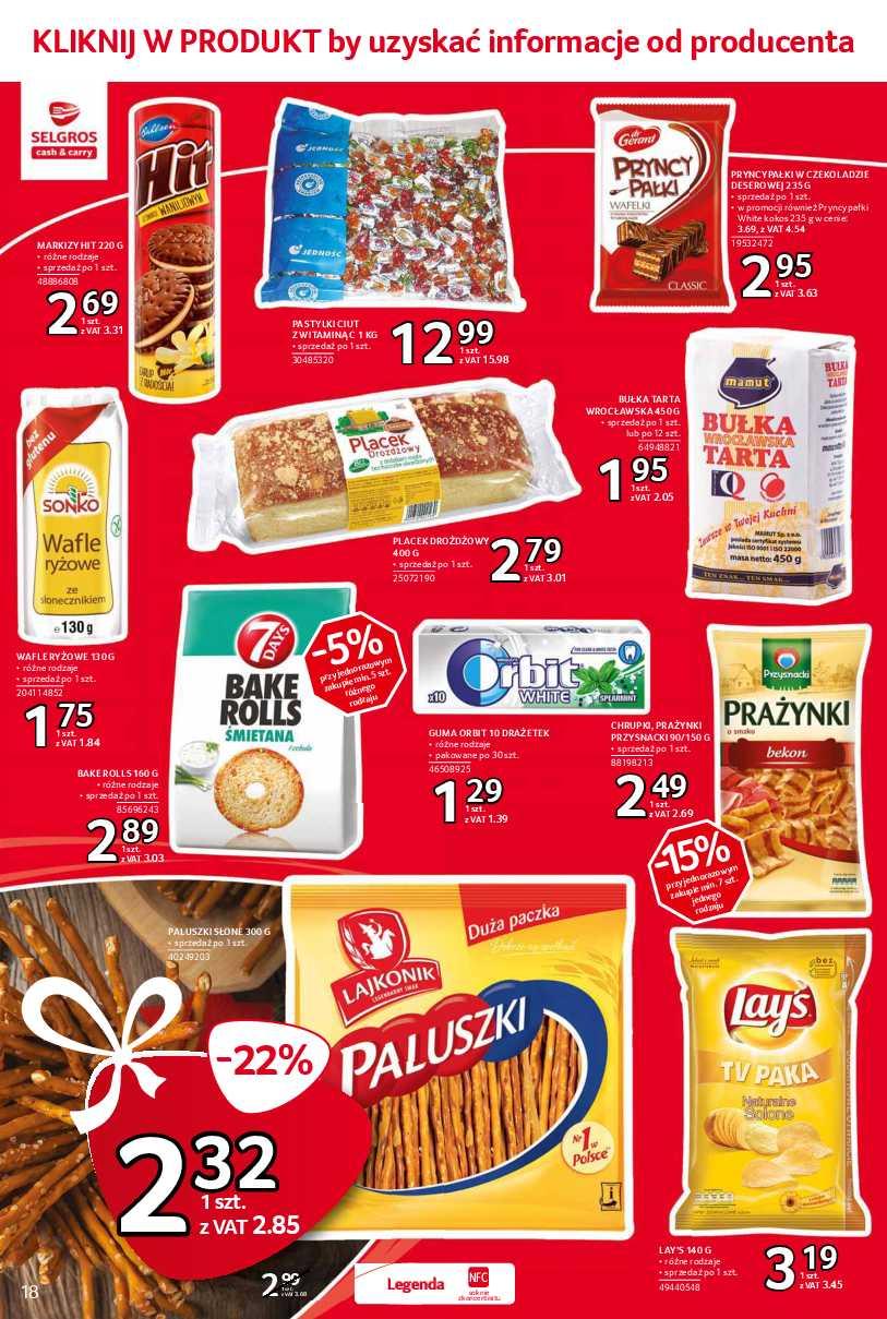 Gazetka promocyjna Selgros str. 18