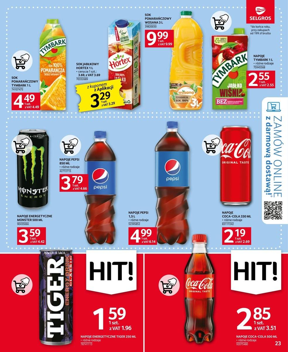 Gazetka promocyjna Selgros str. 23