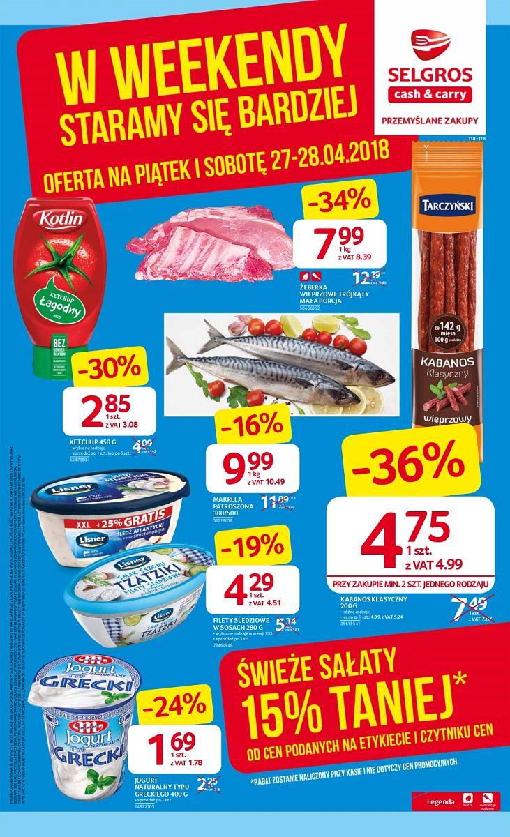 Gazetka promocyjna Selgros str. 1