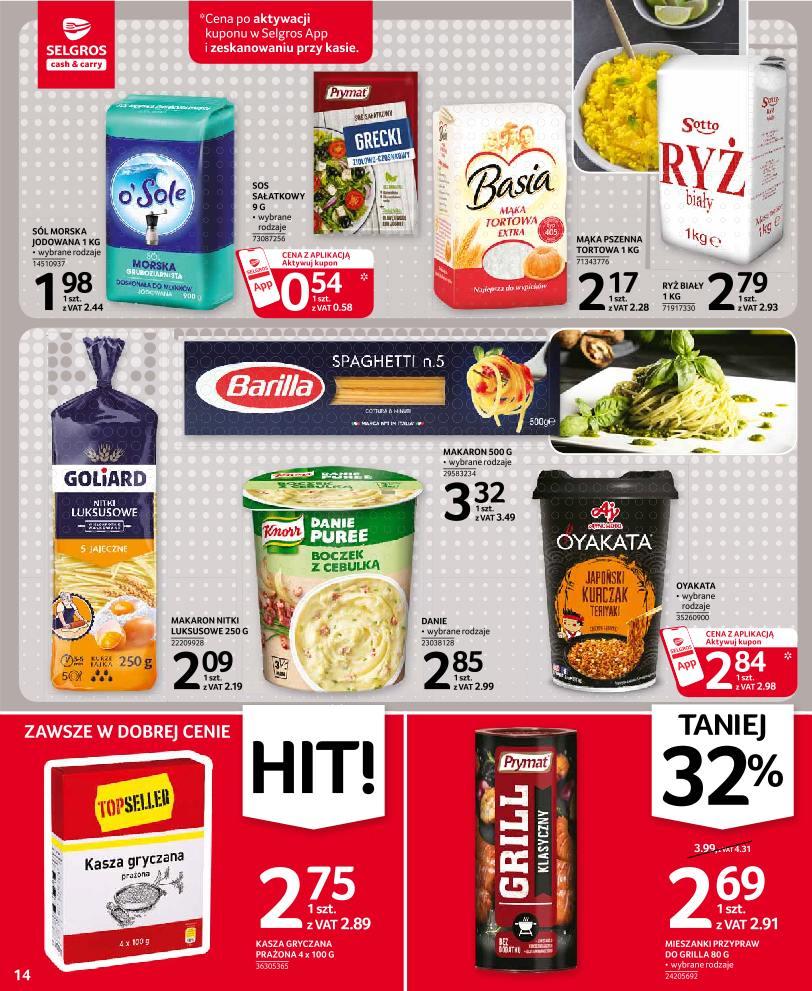 Gazetka promocyjna Selgros str. 14