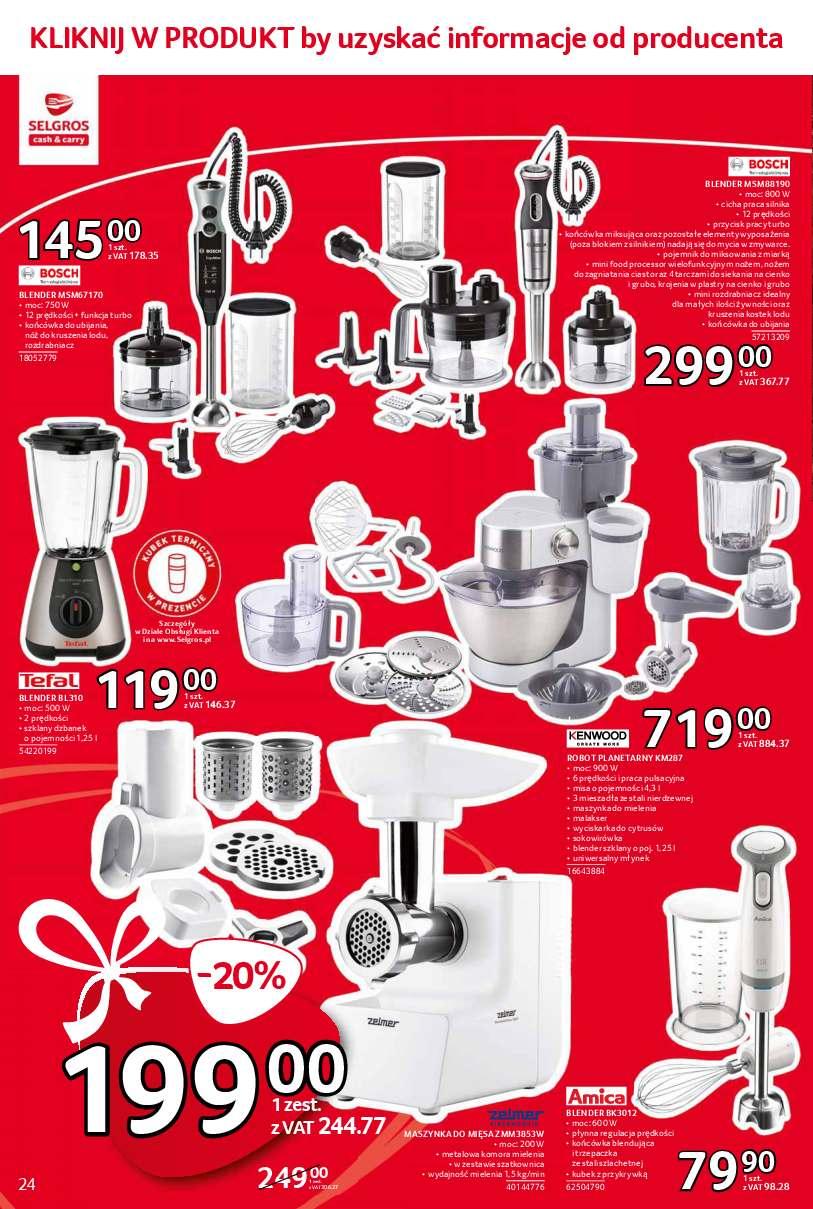 Gazetka promocyjna Selgros str. 24