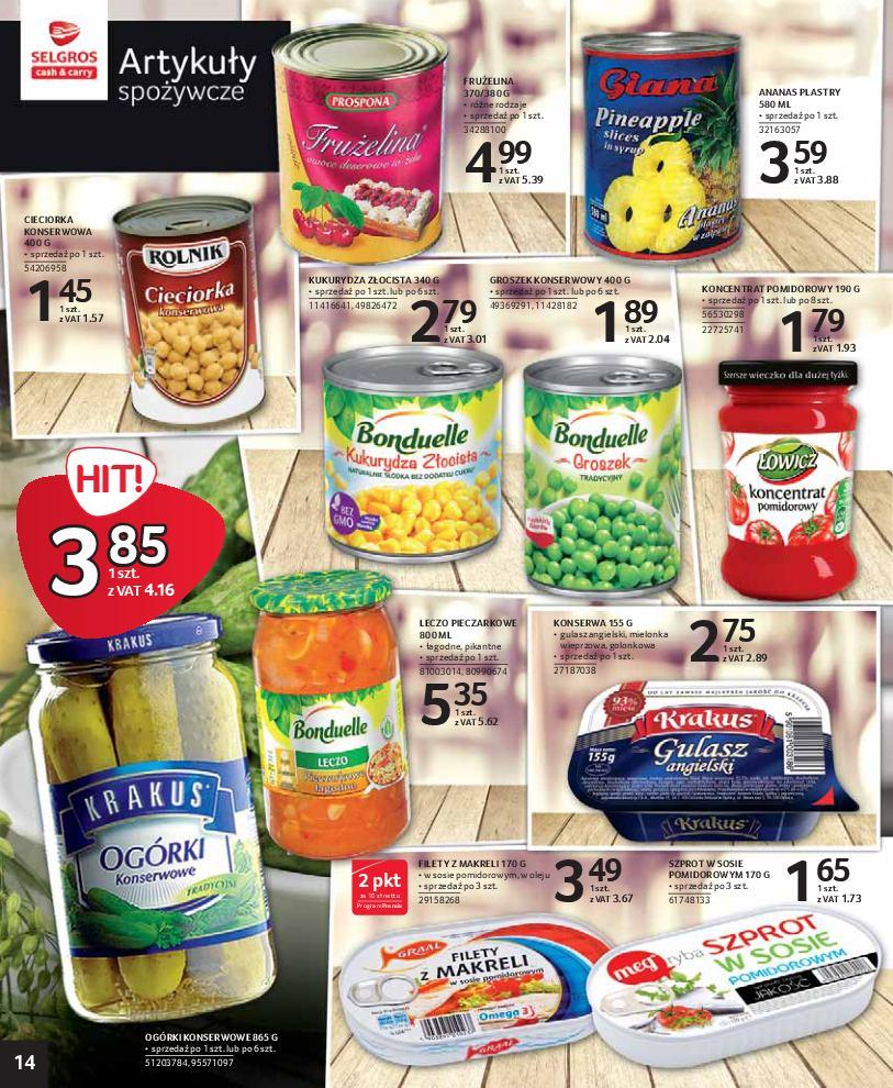 Gazetka promocyjna Selgros str. 14