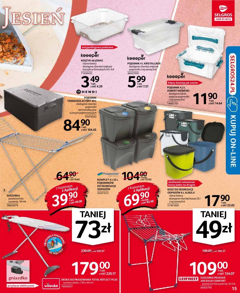 Gazetka promocyjna Selgros str. 15