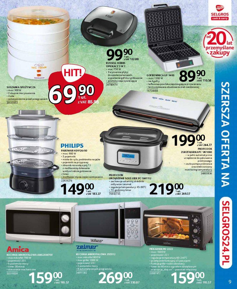 Gazetka promocyjna Selgros str. 9