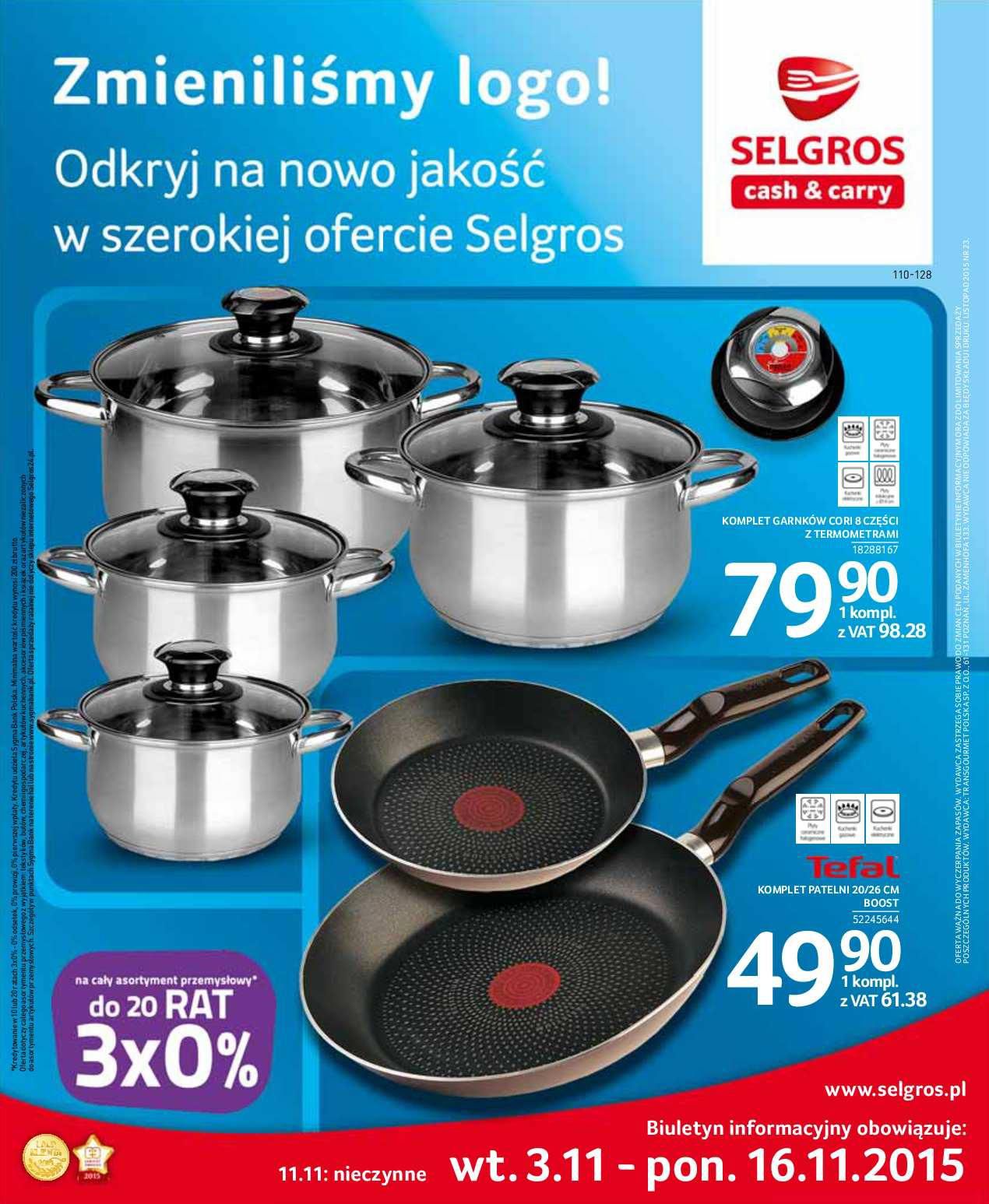 Gazetka promocyjna Selgros str. 1