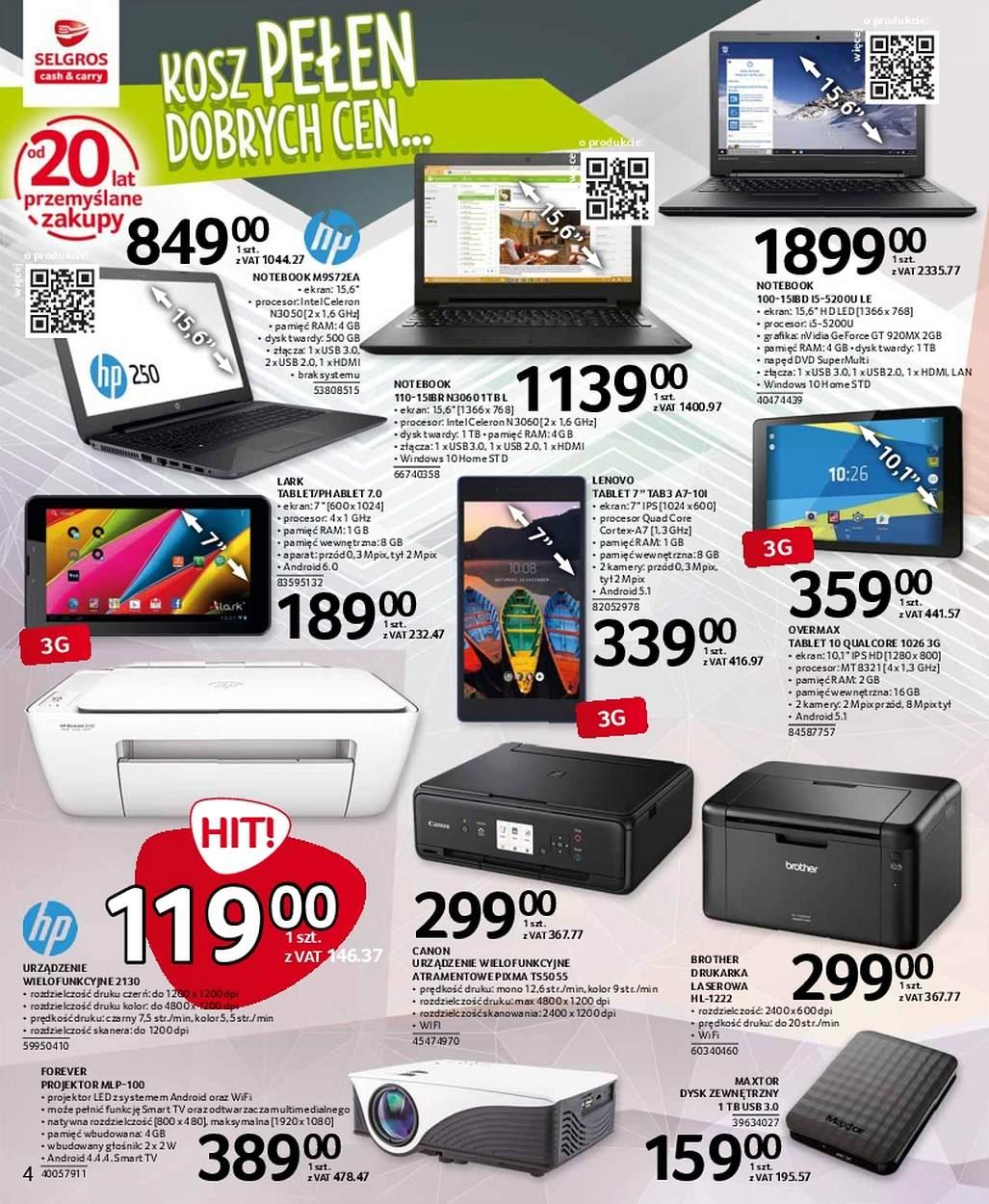 Gazetka promocyjna Selgros str. 4