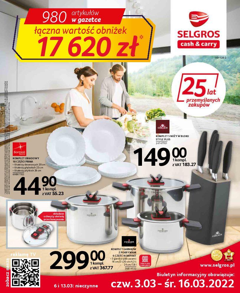 Gazetka promocyjna Selgros str. 1