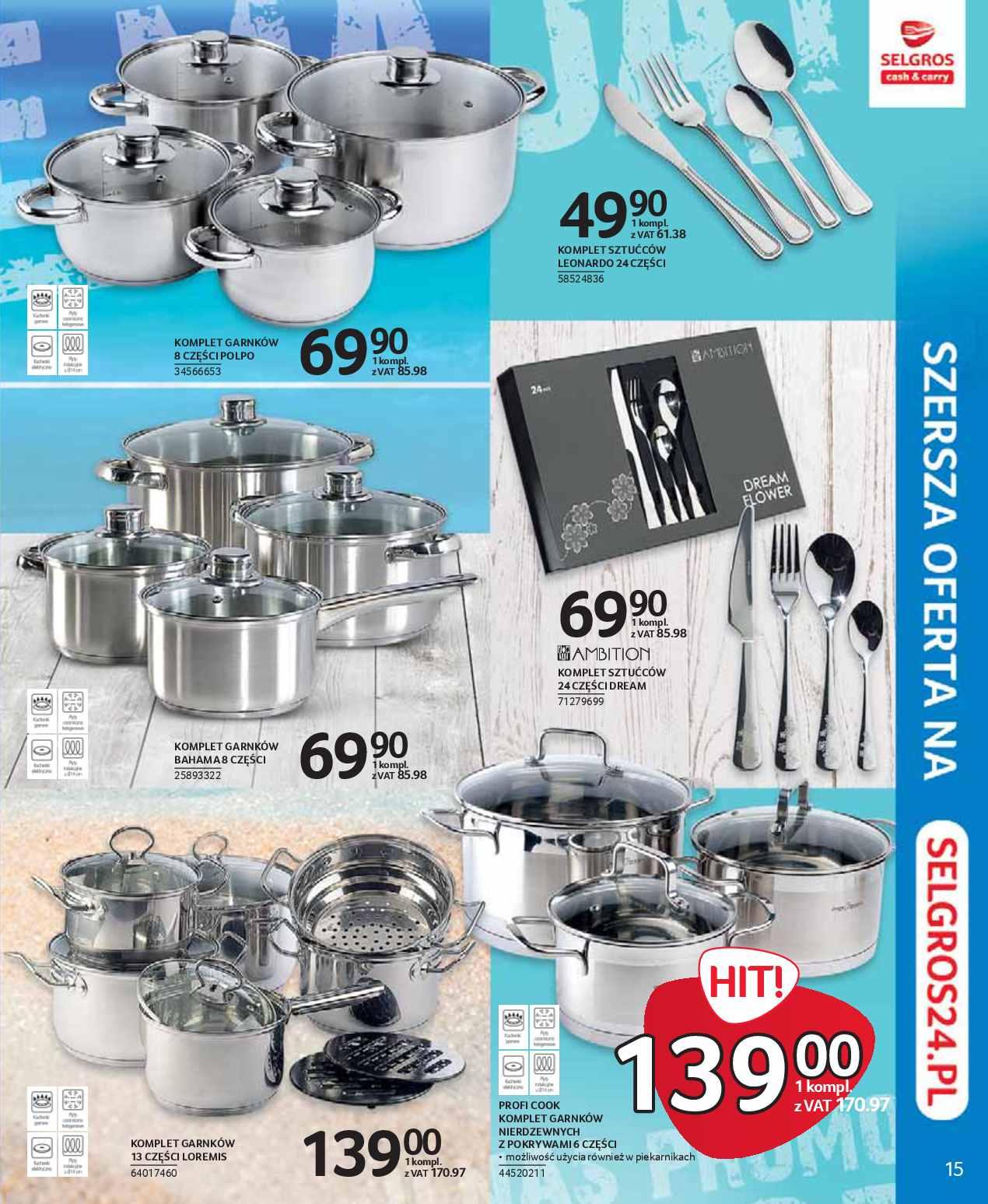 Gazetka promocyjna Selgros str. 15