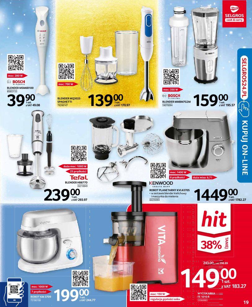 Gazetka promocyjna Selgros str. 19