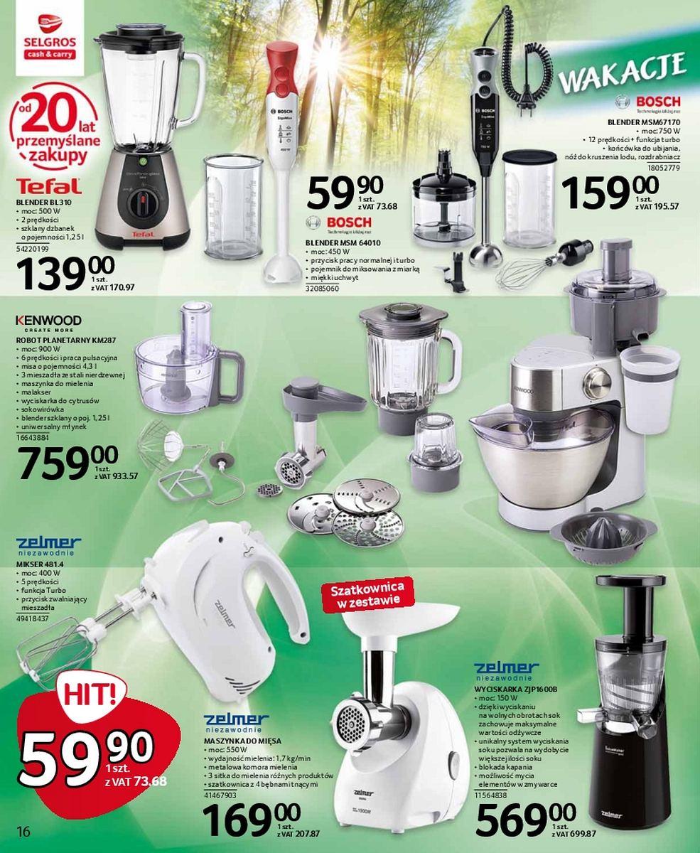 Gazetka promocyjna Selgros str. 16