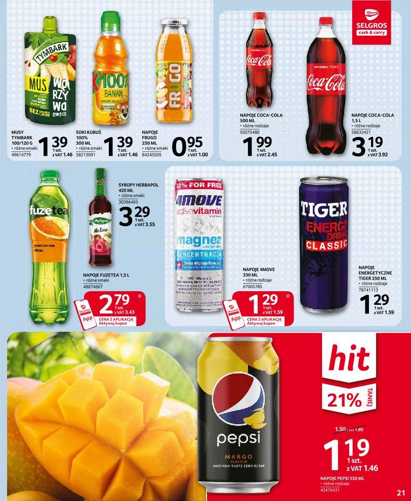 Gazetka promocyjna Selgros str. 21