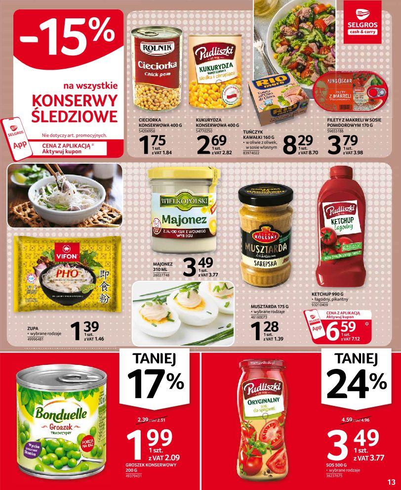 Gazetka promocyjna Selgros str. 13