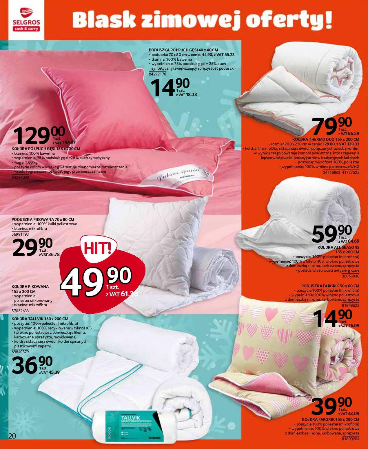 Gazetka promocyjna Selgros str. 20
