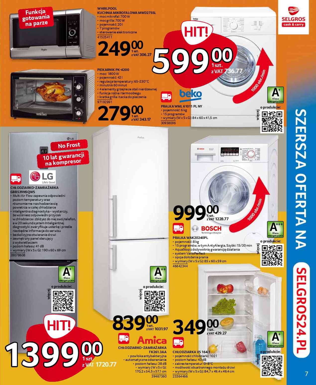 Gazetka promocyjna Selgros str. 7