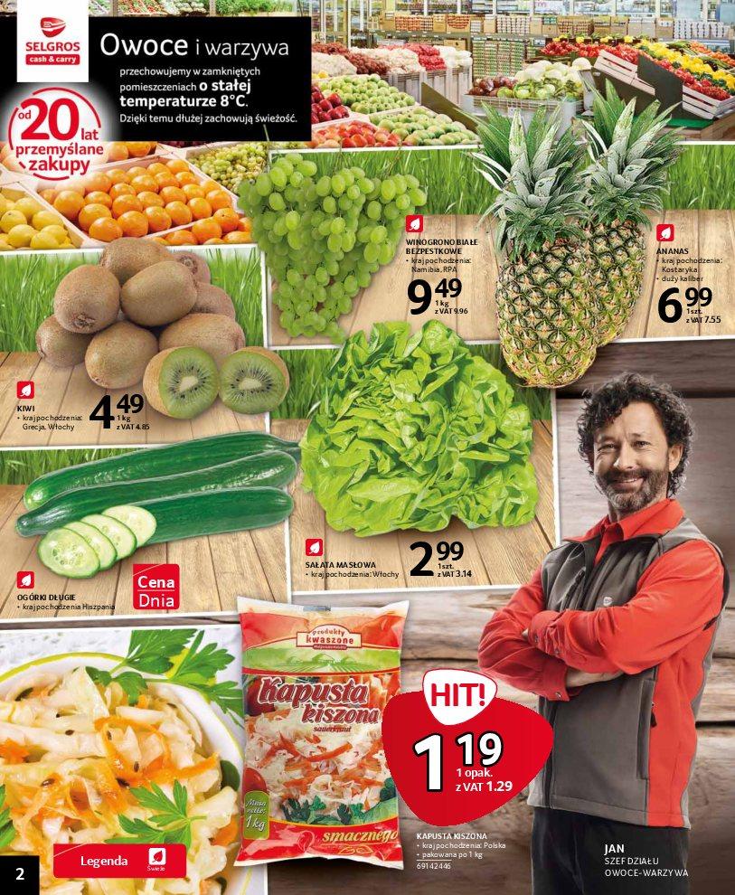 Gazetka promocyjna Selgros str. 2