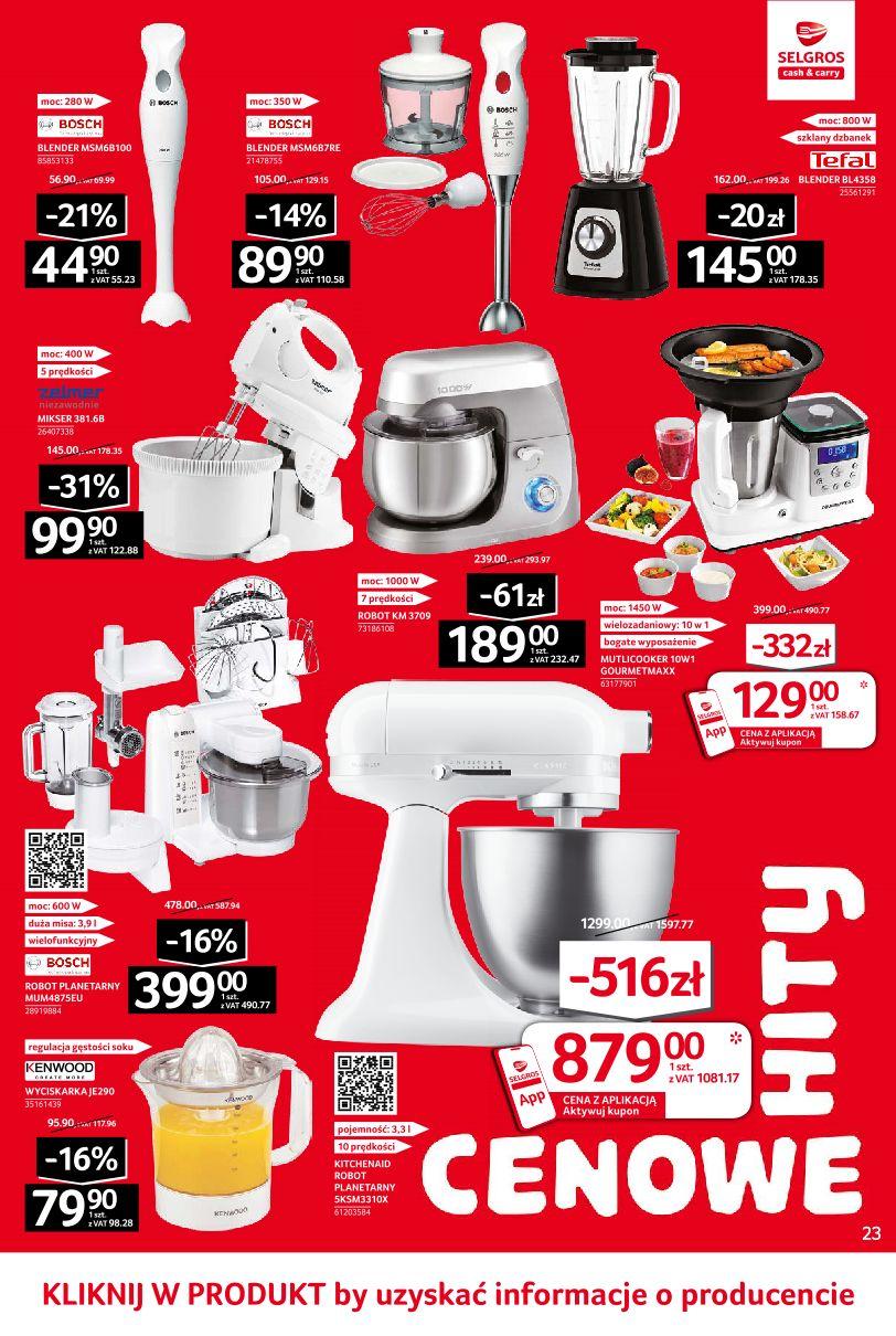Gazetka promocyjna Selgros str. 23