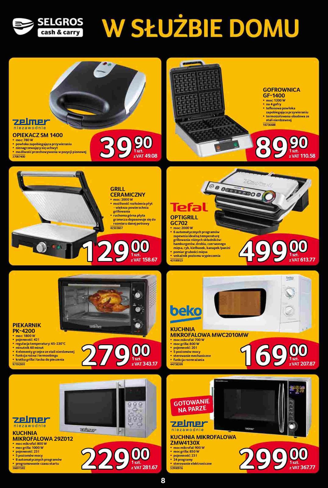 Gazetka promocyjna Selgros str. 8