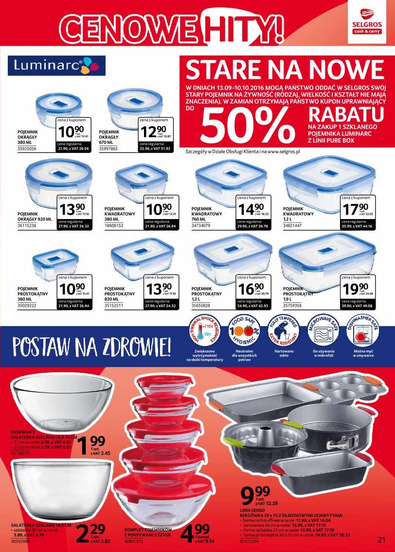 Gazetka promocyjna Selgros str. 21