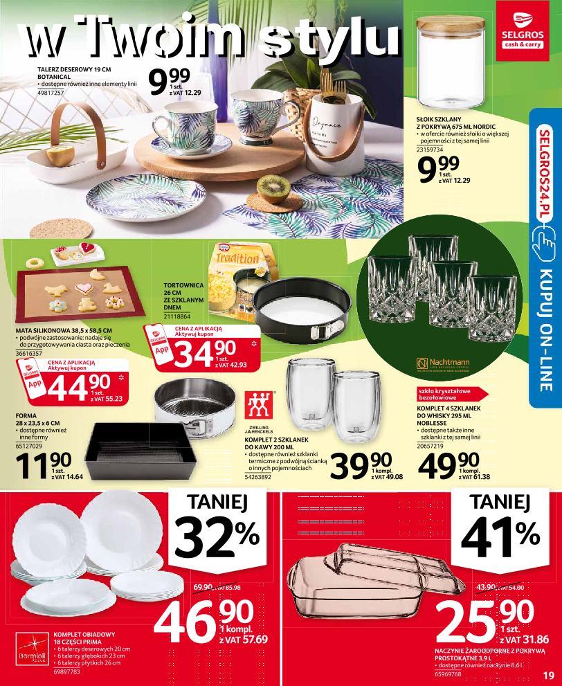 Gazetka promocyjna Selgros str. 19