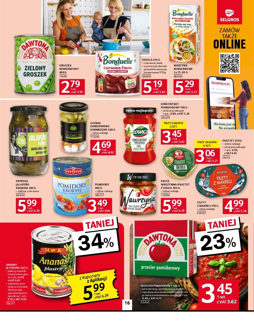 Gazetka promocyjna Selgros str. 16