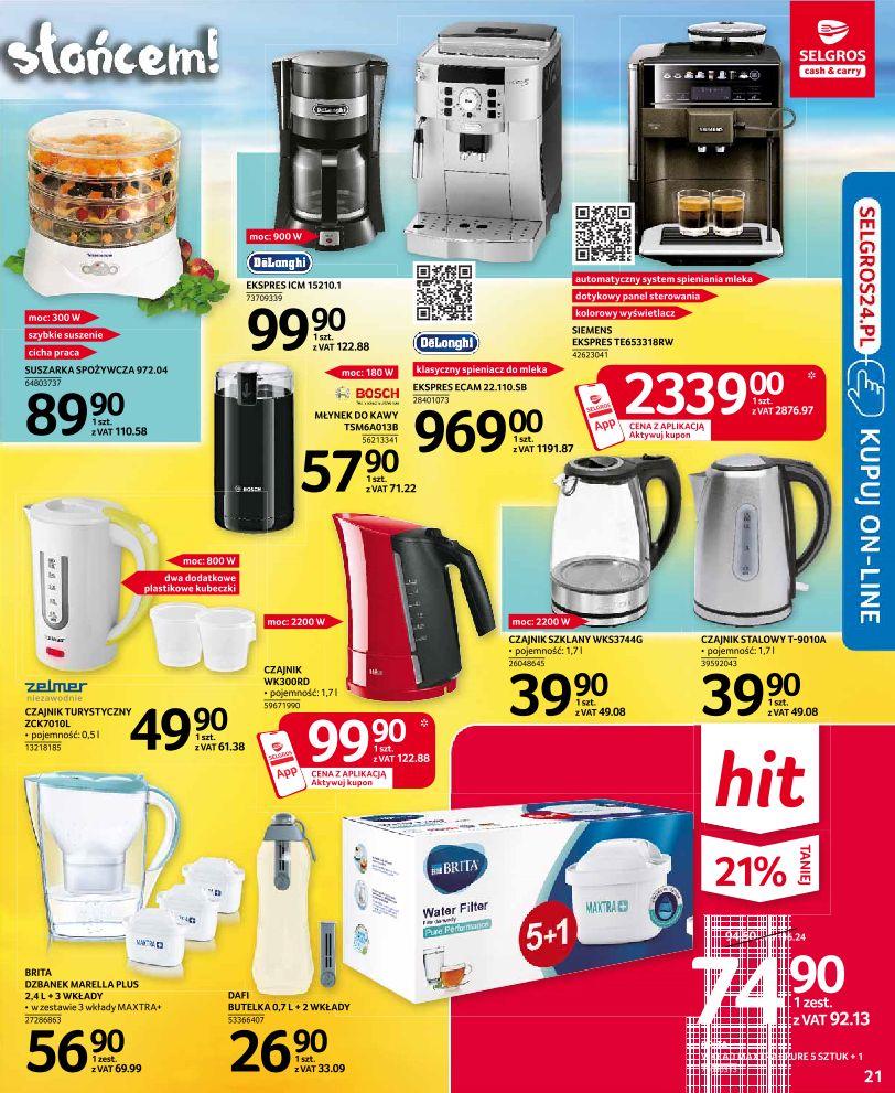 Gazetka promocyjna Selgros str. 21