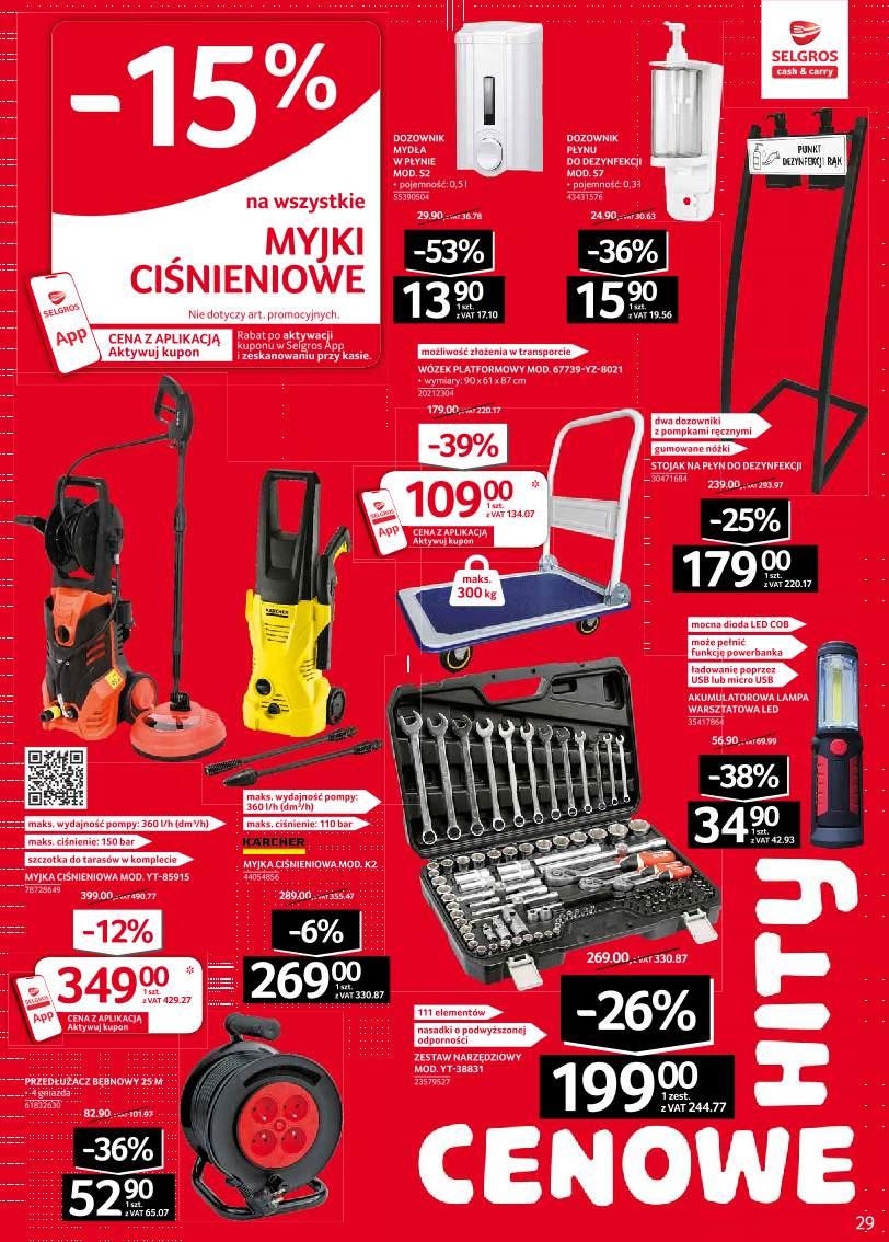 Gazetka promocyjna Selgros str. 29