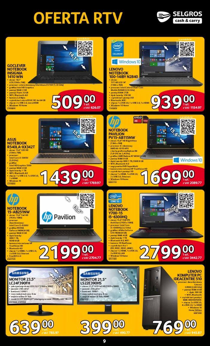 Gazetka promocyjna Selgros str. 9