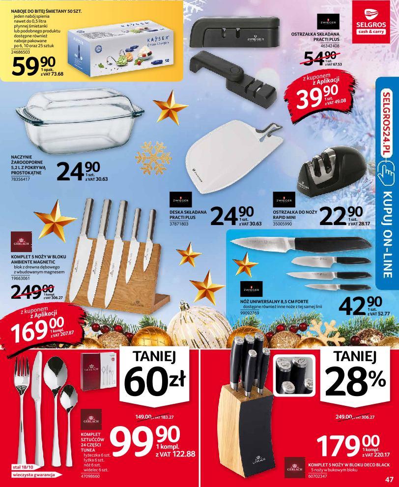 Gazetka promocyjna Selgros str. 47
