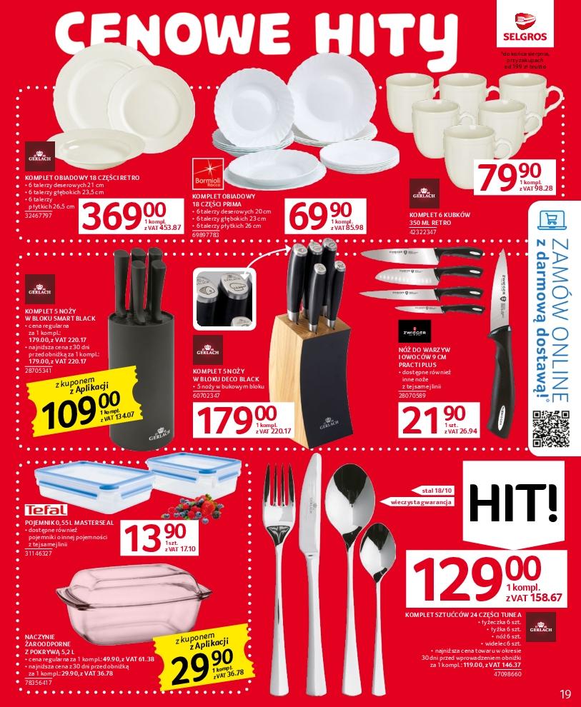 Gazetka promocyjna Selgros str. 19