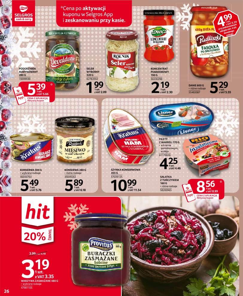 Gazetka promocyjna Selgros str. 26