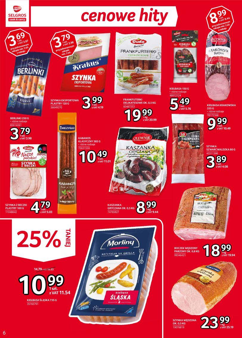 Gazetka promocyjna Selgros str. 6