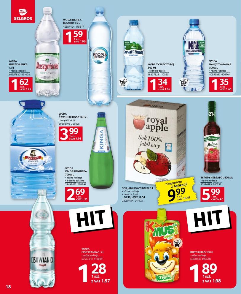 Gazetka promocyjna Selgros str. 18