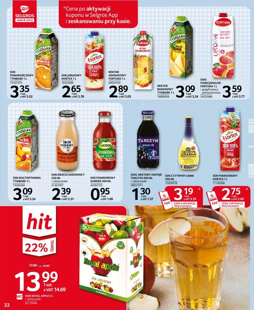 Gazetka promocyjna Selgros str. 32