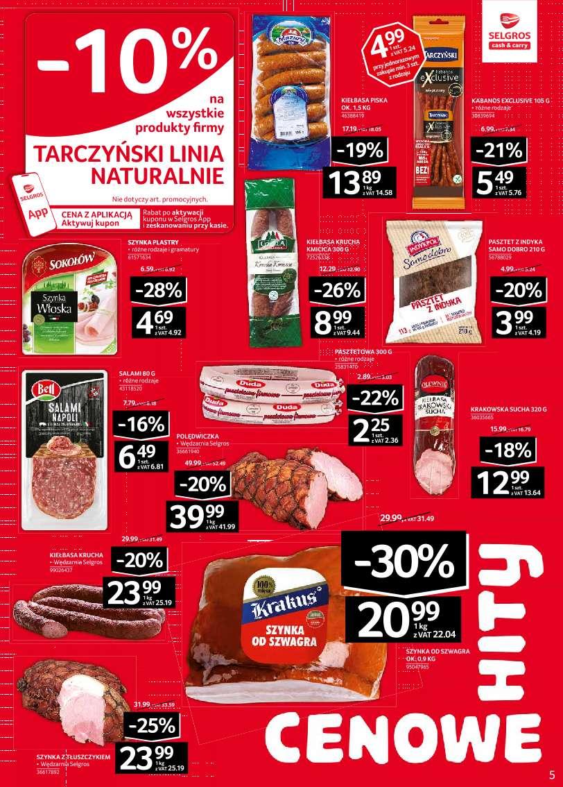 Gazetka promocyjna Selgros str. 5