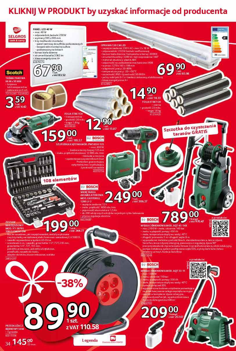 Gazetka promocyjna Selgros str. 34