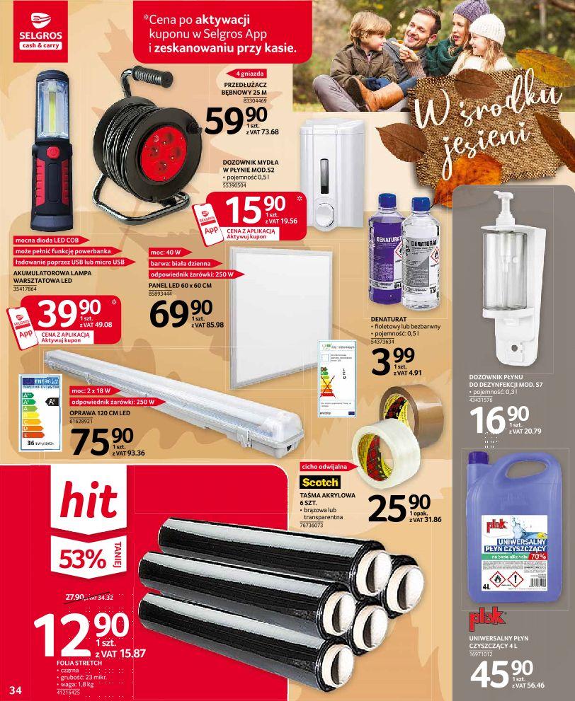 Gazetka promocyjna Selgros str. 34