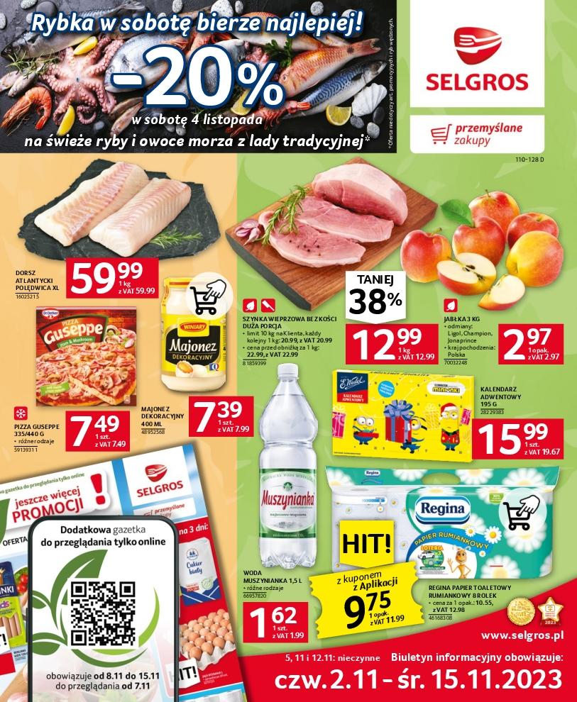 Gazetka promocyjna Selgros str. 1