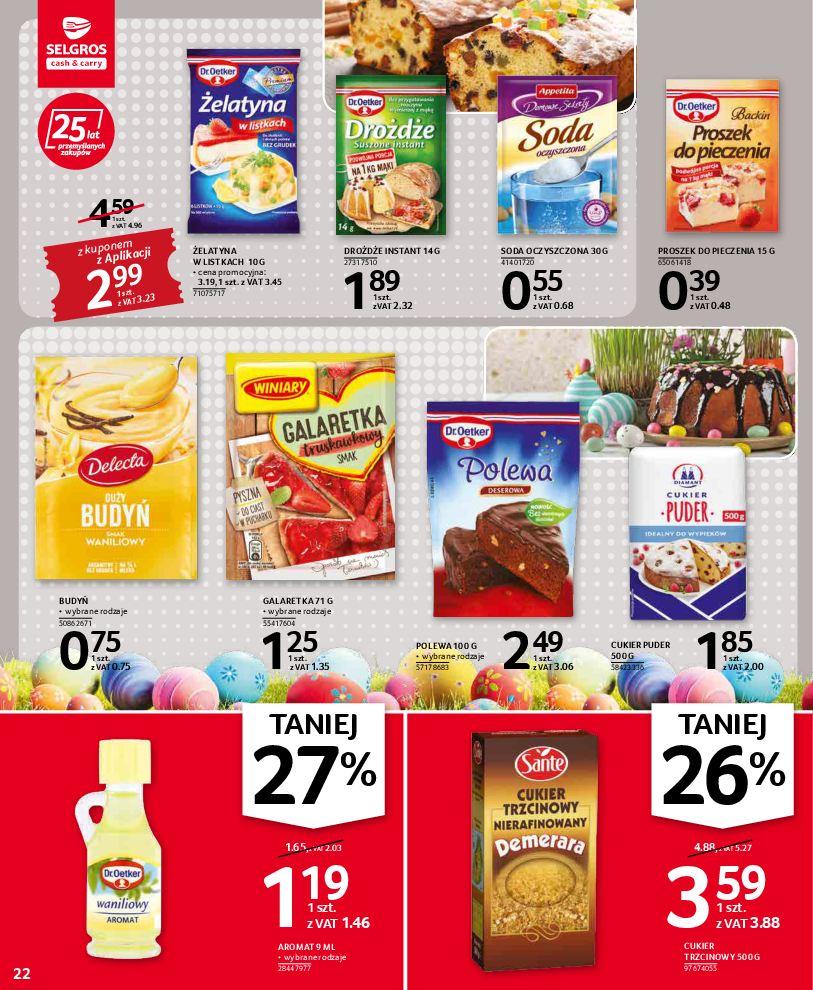 Gazetka promocyjna Selgros str. 22