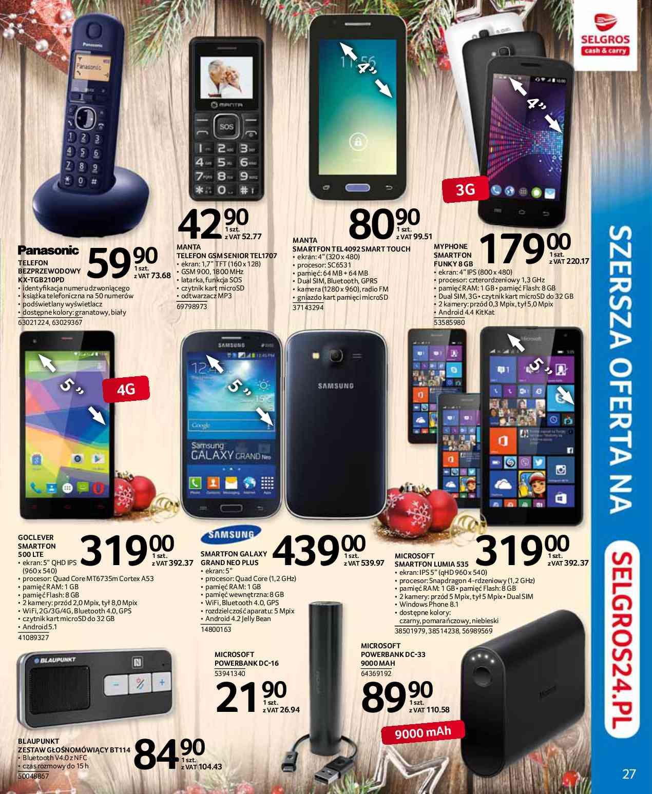 Gazetka promocyjna Selgros str. 27