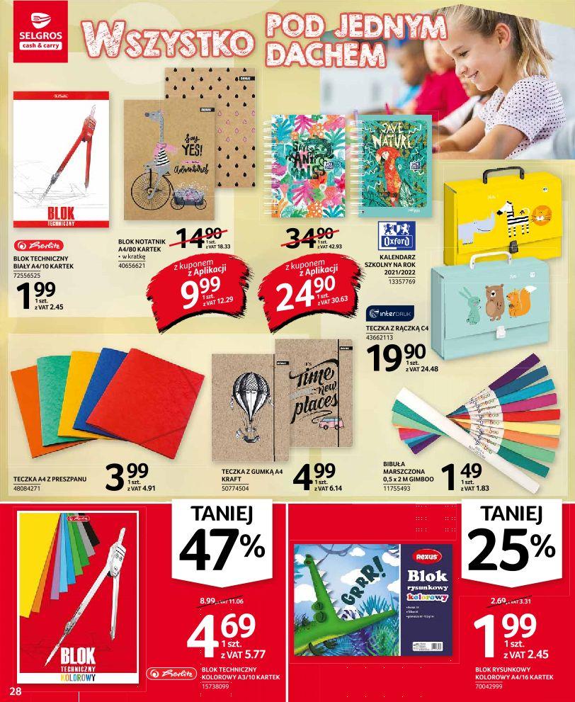 Gazetka promocyjna Selgros str. 28
