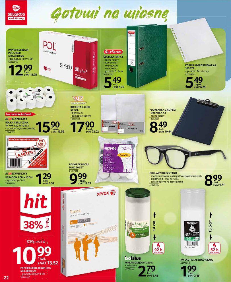 Gazetka promocyjna Selgros str. 22