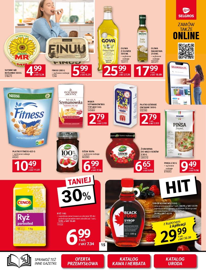 Gazetka promocyjna Selgros str. 15