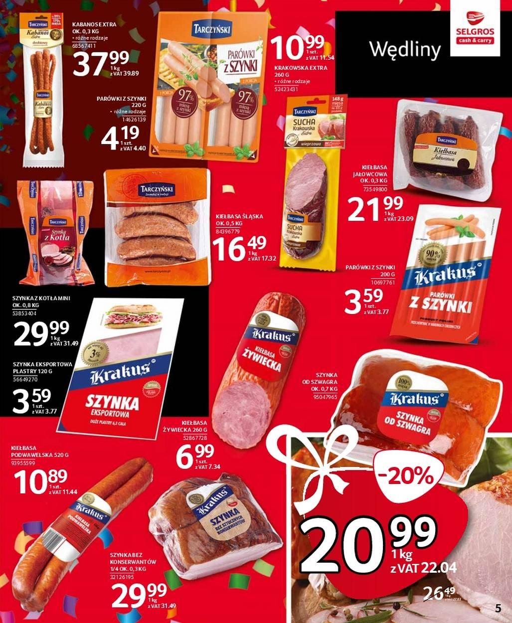 Gazetka promocyjna Selgros str. 5