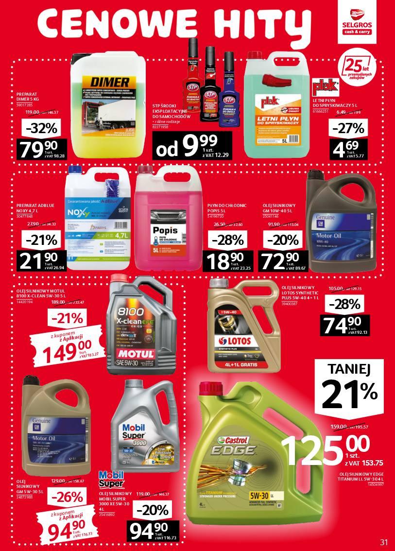 Gazetka promocyjna Selgros str. 31