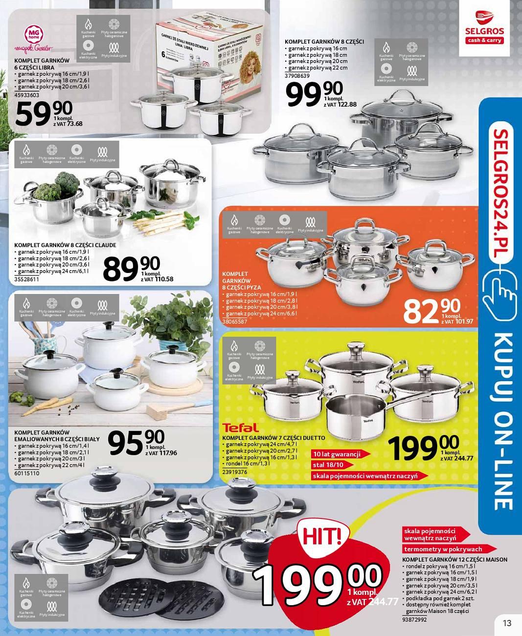 Gazetka promocyjna Selgros str. 13