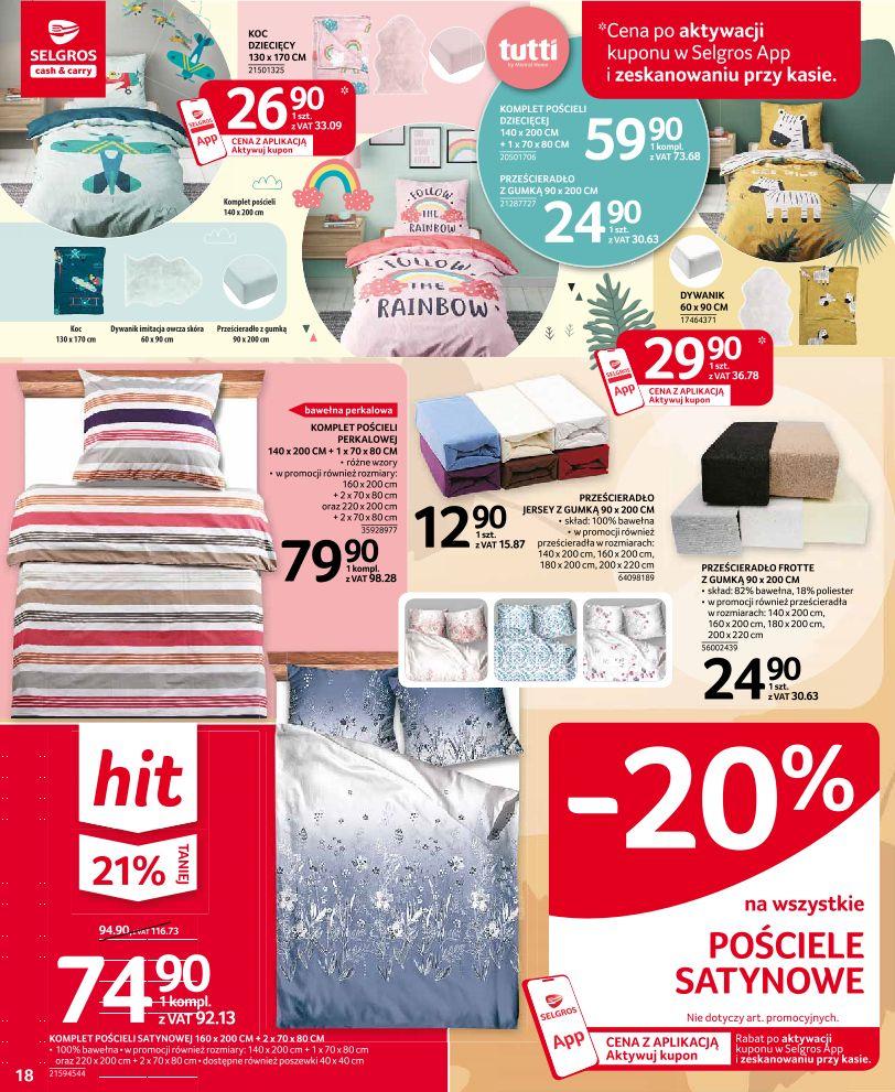 Gazetka promocyjna Selgros str. 18