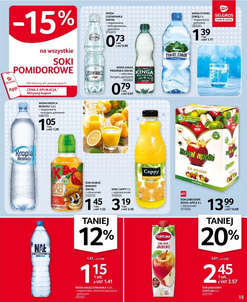 Gazetka promocyjna Selgros str. 15