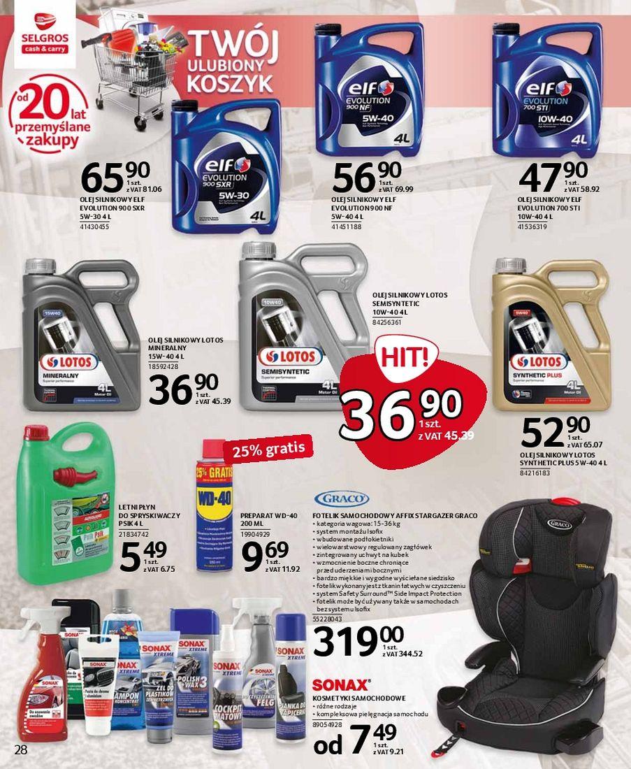 Gazetka promocyjna Selgros str. 28