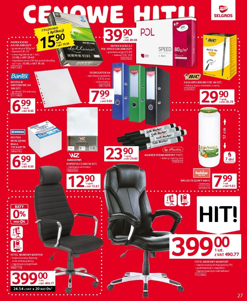 Gazetka promocyjna Selgros str. 27