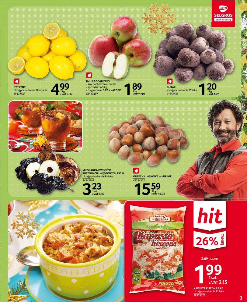 Gazetka promocyjna Selgros str. 3